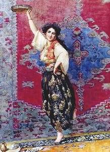 Arab or Arabic people and life. Orientalism oil paintings  238, unknow artist
